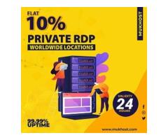 10% Off Private RDP server