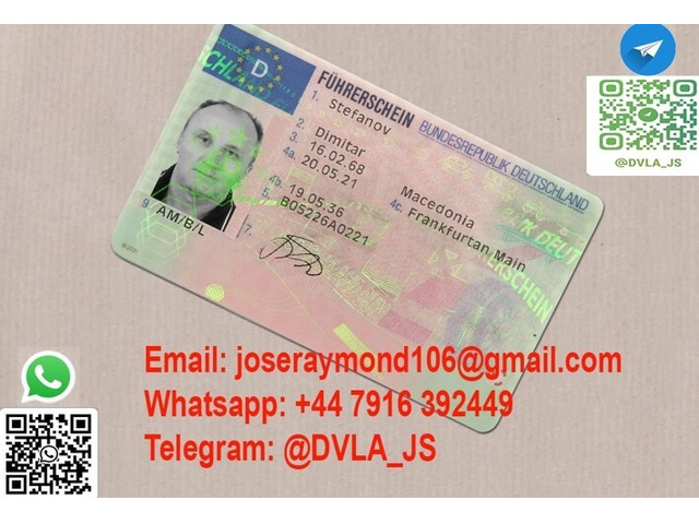 Get A German Driver License. Whatsapp: +44 7916 392449