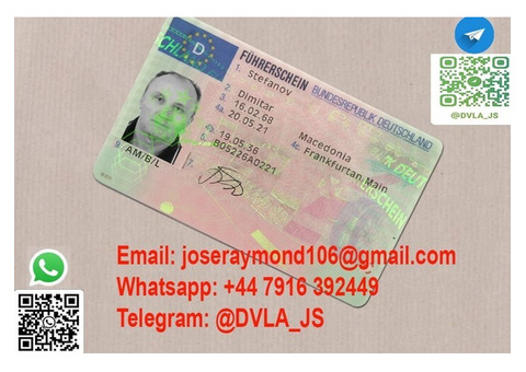 Get A German Driver License. Whatsapp: +44 7916 392449