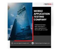 Mobile Application Testing Services Company - Testrig Technologies