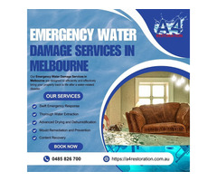 Emergency Water Damage Services in Melbourne