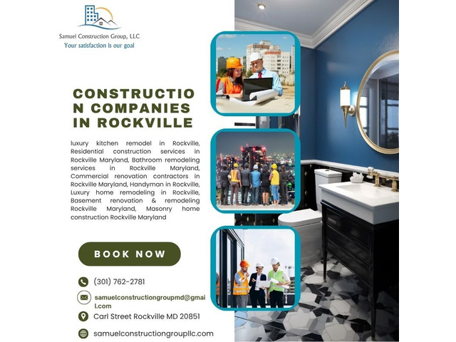 Construction Handyman in Rockville, Maryland