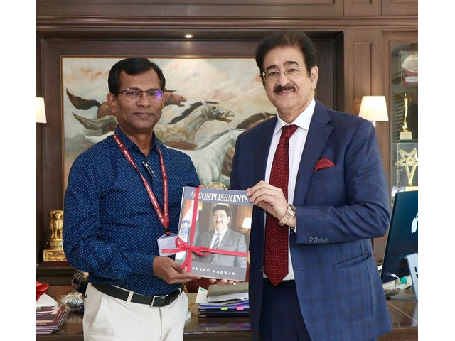 Shri K.K. Nirala, IAS, Visits Marwah Studios to Discuss the Future