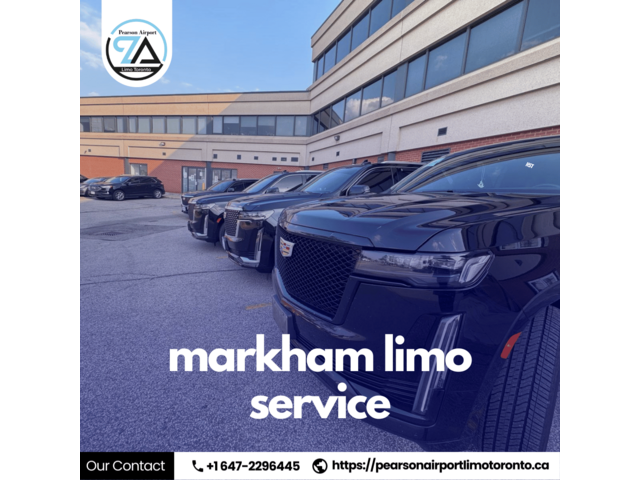 Markham Limo Service – Comfort, Style & Reliability