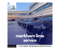 Markham Limo Service – Comfort, Style & Reliability