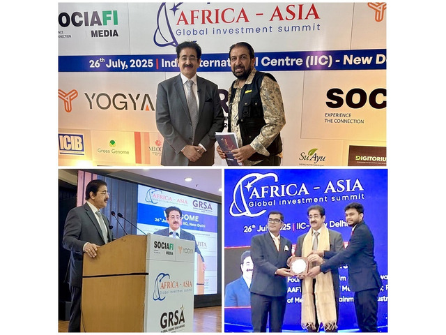 Dr. Sandeep Marwah Inaugurates Africa-Asia Global Investment Summit