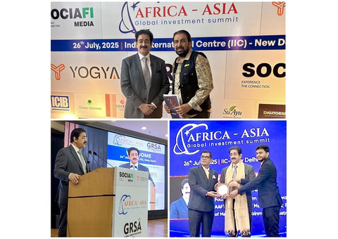 Dr. Sandeep Marwah Inaugurates Africa-Asia Global Investment Summit