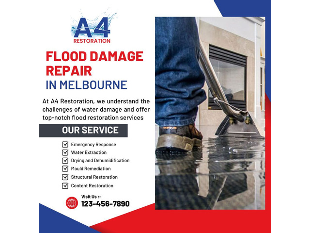 Flood Damage Restoration in Melbourne