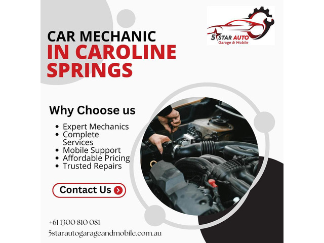 Expert Car Mechanic in Caroline Springs