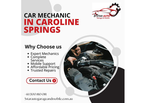 Expert Car Mechanic in Caroline Springs