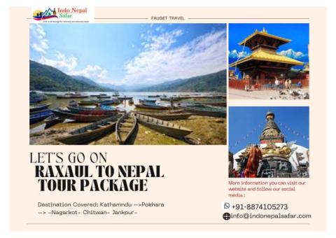 Raxaul to Nepal Tour Package, Nepal Tour Package from Raxaul