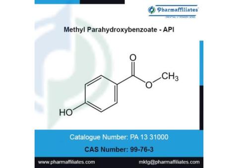 CAS No :  99-76-3 |  Methyl Parahydroxybenzoate - API |Pharmaffiliates