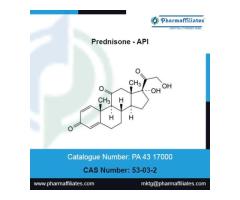 CAS No :  53-03-2 | Prednisone - API | Pharmaffiliates