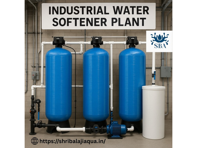 Industrial Water Softener Plant by Shri Balaji Aqua