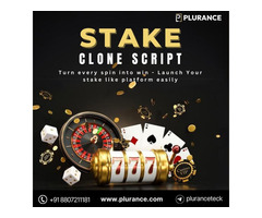 Build Your Giant Crypto Casino  Platform with Stake Clone Script