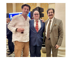Renowned Maltese Actor Manuel Cutajar Meets Dr. Sandeep Marwah