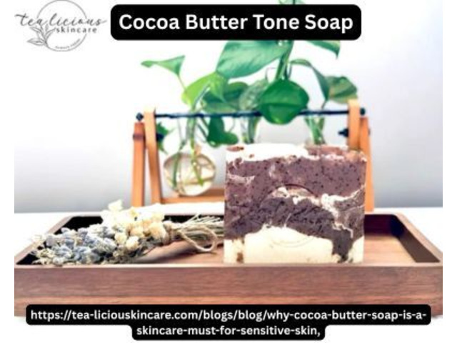 Cocoa Butter Tone Soap for Soft and Radiant Skin