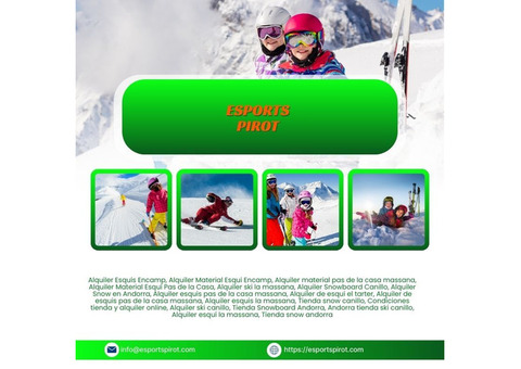 Alquiler ski La Massana con Esports Pirot – Calidad y Buen Precio