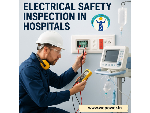 Electrical Safety Inspection in Hospitals – Wechitra Enterprises