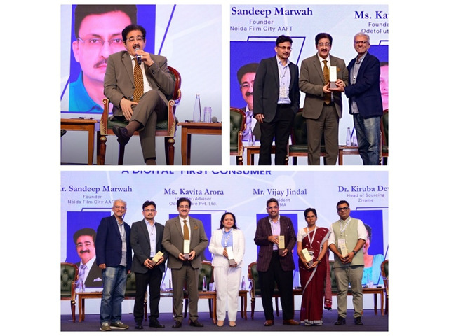Dr. Sandeep Marwah Honored at BSL Global Outreach Summit and Excellenc