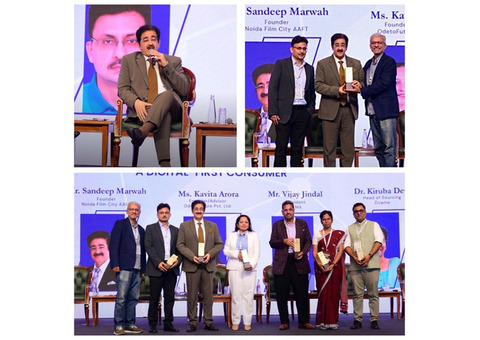 Dr. Sandeep Marwah Honored at BSL Global Outreach Summit and Excellenc
