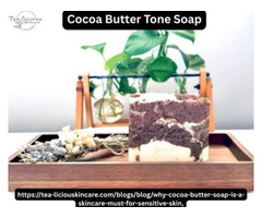 Cocoa Butter Tone Soap to Moisturize and Brighten Skin
