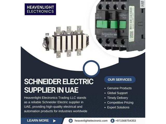 Reliable Schneider Electric Supplier in UAE – Heavenlight Electronics