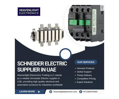 Reliable Schneider Electric Supplier in UAE – Heavenlight Electronics