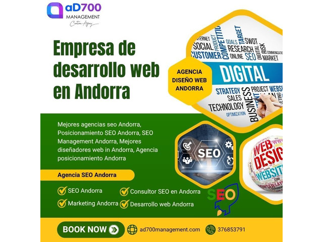 Ad700management: Expertos en Desarrollo Web en Andorra