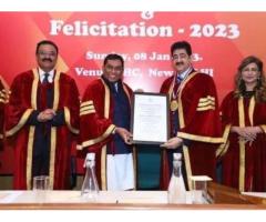 Sandeep Marwah Honored with Doctorate from Russia