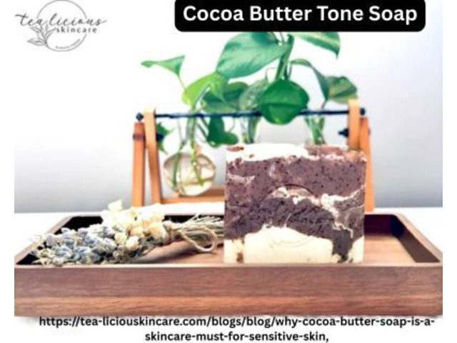 Gentle Care with Cocoa Butter Tone Soap for Nourished Skin