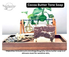 Gentle Care with Cocoa Butter Tone Soap for Nourished Skin