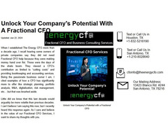 Fractional CFO San Antonio & Corpus