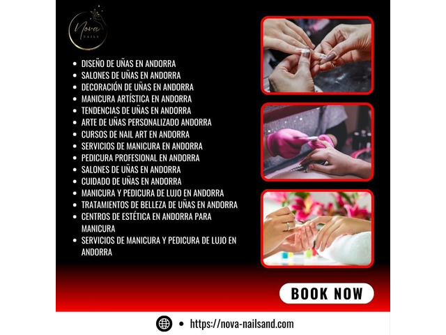 Servicios de Manicura y Pedicura de Lujo en Andorra – Nova Nailsand
