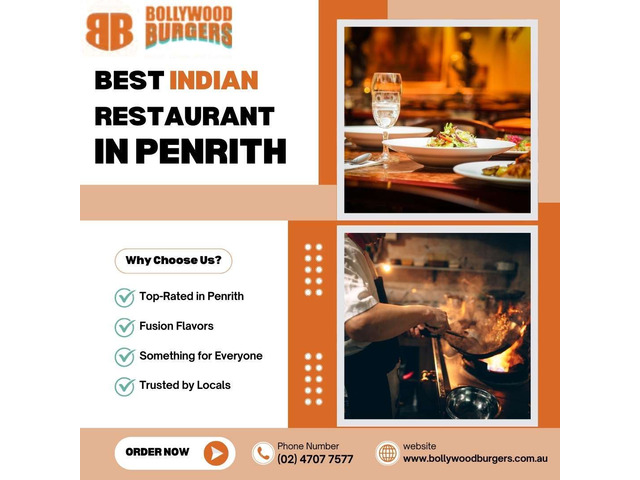 Discover the Best Indian Restaurant in Penrith – Bollywood Burgers