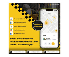 Drive Into the Future of Ride-Hailing with Uber Clone App!