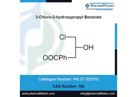 3-Chloro-2-hydroxypropyl Benzoate,  | Pharmaffiliates