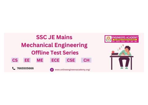 Best SSC JE Mains Offline Test Series for Civil Engineering