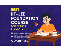Enroll in IIT-JEE Foundation Course for Class 9 Today