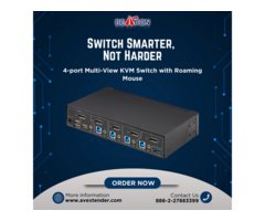 Control data securely and efficiently with Multiview KVM switch - 1/1