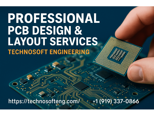 Professional PCB Design & Layout Services | Technosoft Engineering