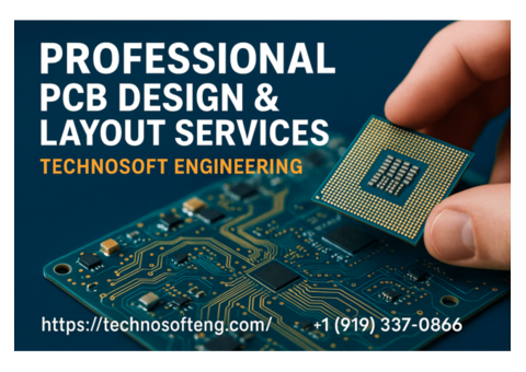 Professional PCB Design & Layout Services | Technosoft Engineering