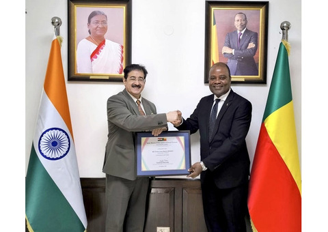 H.E. Erick Jean Marie Zinsou Becomes Patron of Indo Benin Film