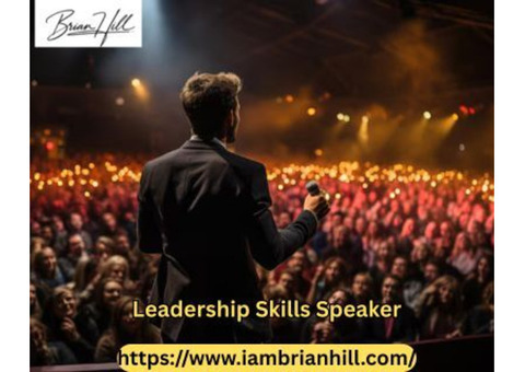 Book a Motivational Leadership Skills Speaker Today
