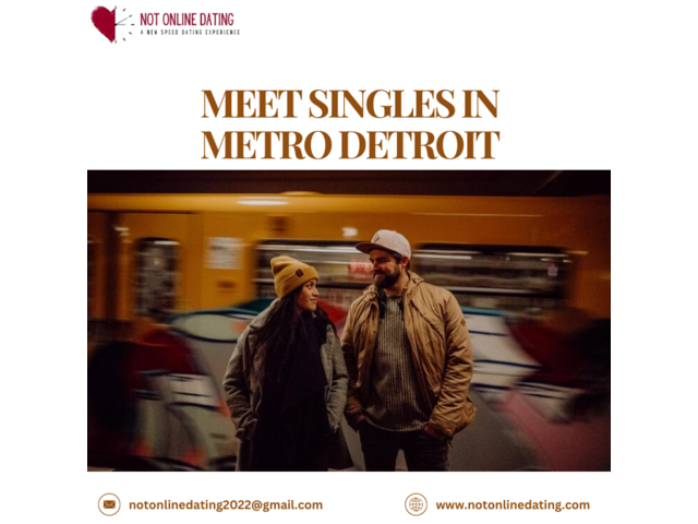 Meet Singles in Metro Detroit – Real Connections Start Here