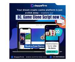 BC.Game Clone Software  Start Your Crypto Casino Journey in 5 Days!