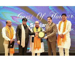 Sandeep Marwah Honoured by Speaker of Delhi State Assembly Vijender