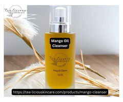 Remove Dirt and Makeup with Mango Oil Cleanser