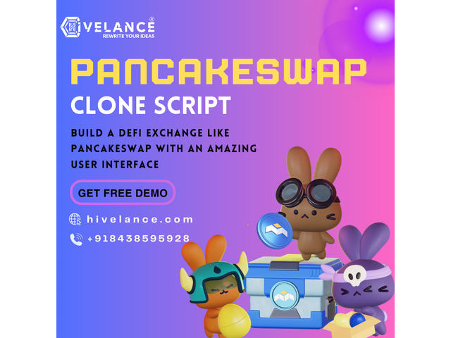 Pancakeswap V3 Clone Script - launch Your DEX at Low Cost