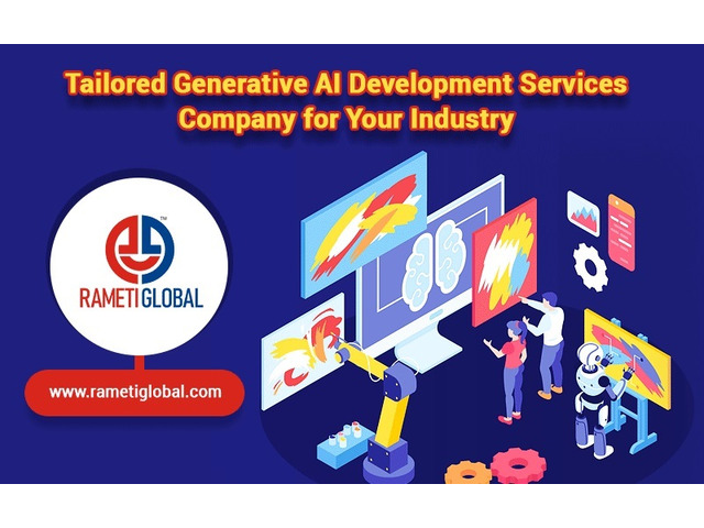 Tailored Generative AI Development Services Company for Your Industry